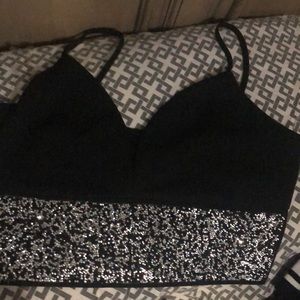 Eliza beaded crop top - Fashion Nova